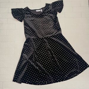 Children’s Place Velvet Metallic Dress